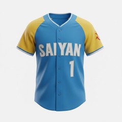 Dragon Ball Z Vegeta Baseball Jersey BoxLunch Exclusive Size Large New With Tags