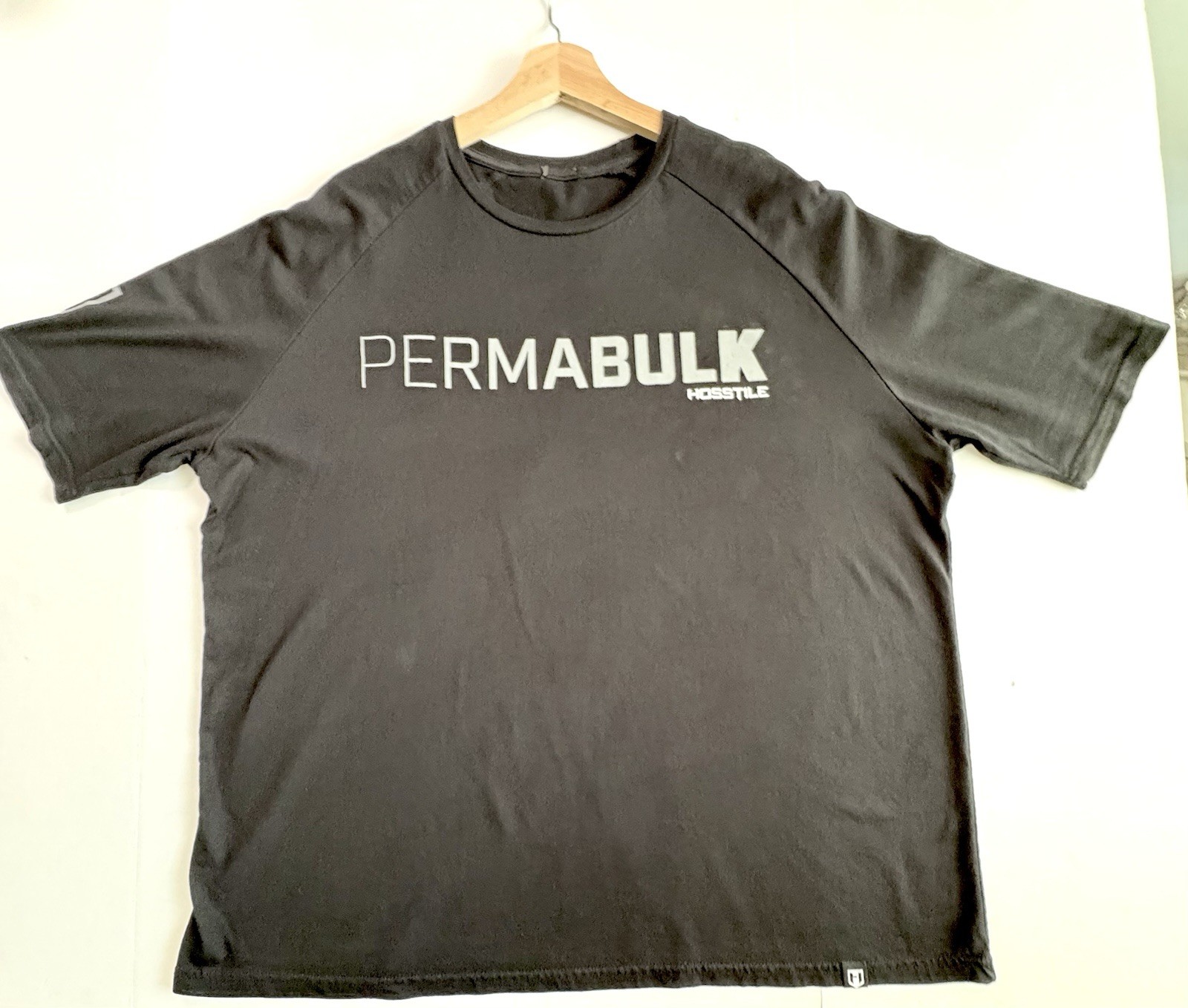 Hosstile oversized box fit gym bodybuilding tshirt S gallery