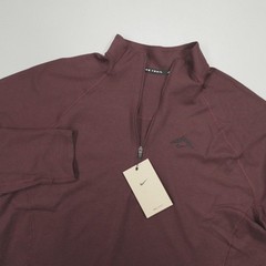 Nike Trail Dri-FIT 1/2-Zip Mid Layer Top Men’s Size M Burgundy FV9994-652