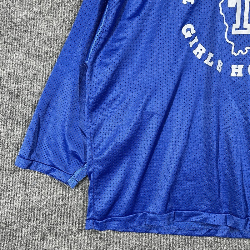 VINTAGE 90s Team Illinois Girls Hockey Jersey Mens Size XL Mesh K1 Sportswear gallery