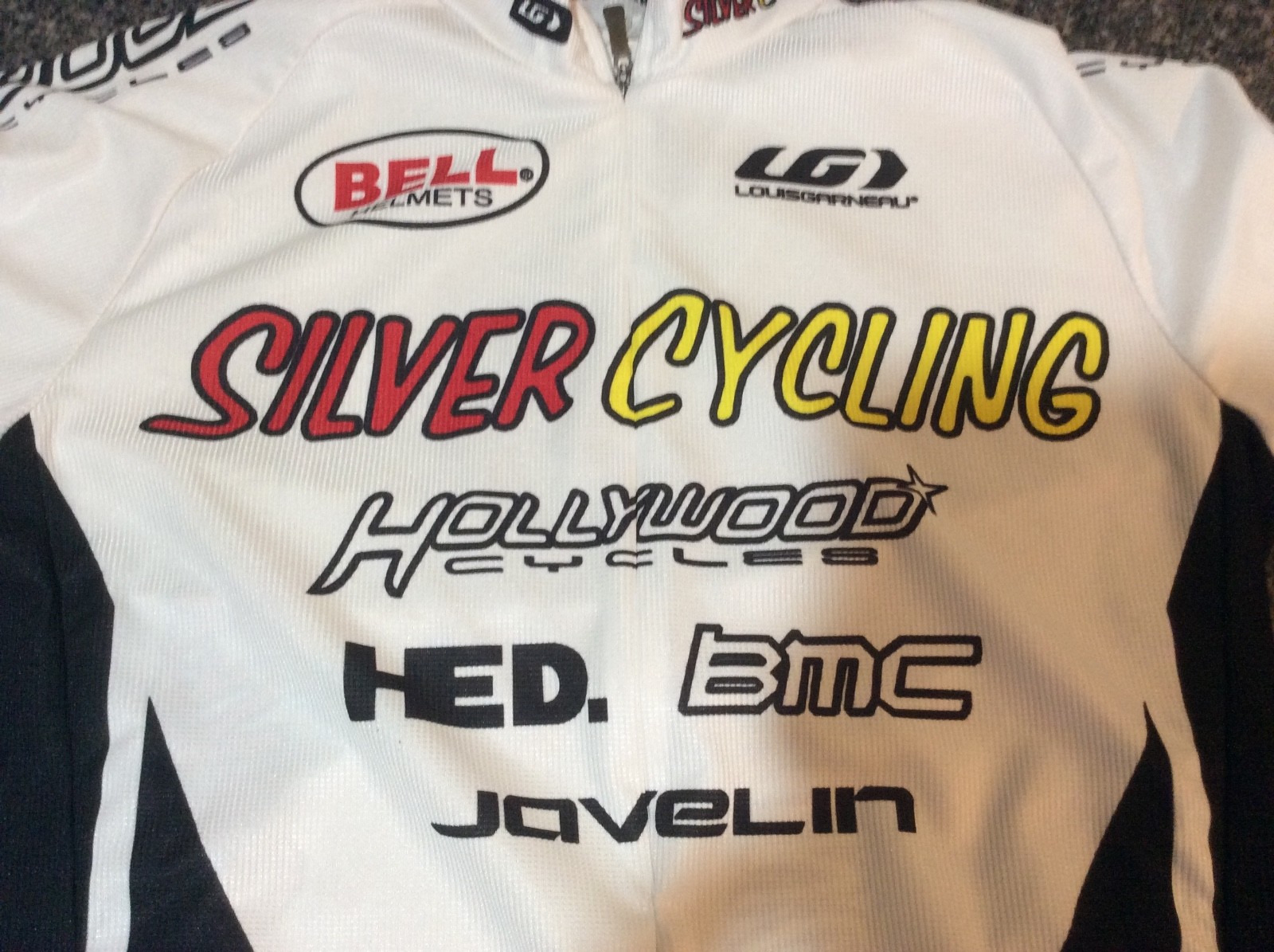 Bell Helmet unisex Size M Cycling jersey shirt Hollywood Cycles gallery