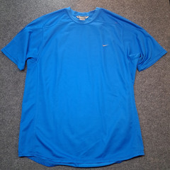 nike vintage tee shirt men’s XL embroidered swoosh 100% polyester