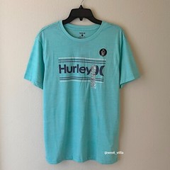 Hurley One & Only Leveled Soft Dri-FIT Cotton Short Sleeve Shirt Green Adult Med