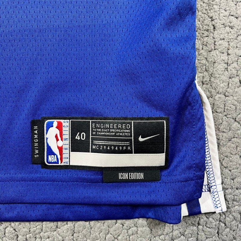 Nike Golden State Warriors DiVincenzo 0 Jersey Blue Swingman DN2136-495 Mens S gallery