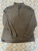 G.H. Bass & Co. Men’s XL Gray Solid 1/4 Zip Mock Neck Long Sleeve Pullover gallery