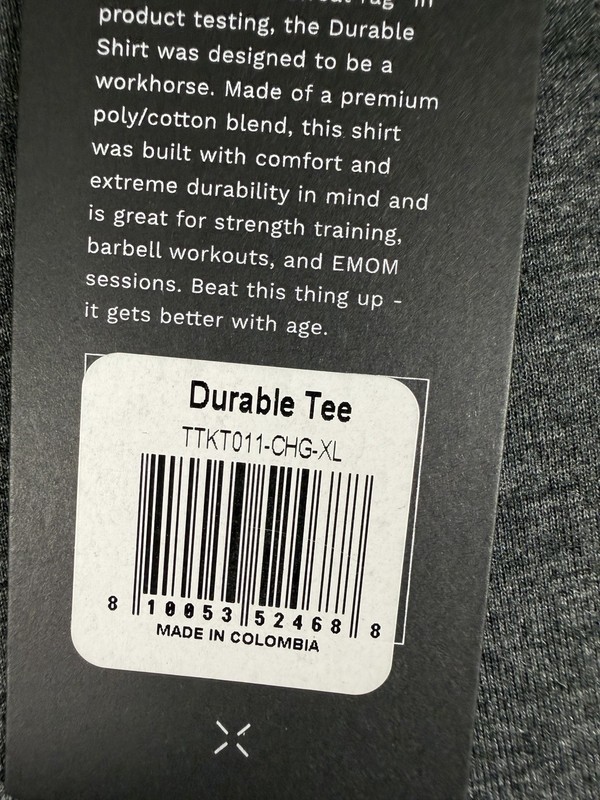 Ten Thousand Mens XL Gray Durable Tee Shirt Performance Anti Odor High Tech New gallery
