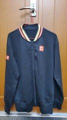 RARE UNIQLO tennis top JACKET Kei Nishikori size XL (US L) 2018 Roger Djokovic