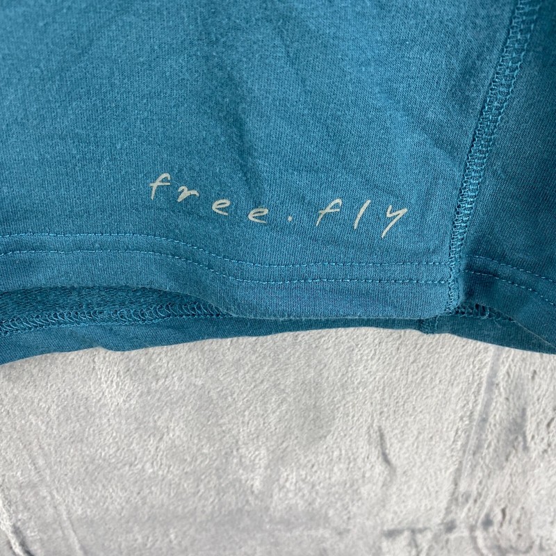 Free Fly Shirt Mens Teal Green Bamboo Flex 1/4 Zip Pullover Performance Large gallery