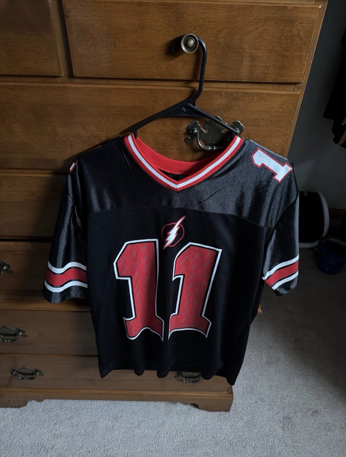 The Flash Football Jersey Size Large gallery