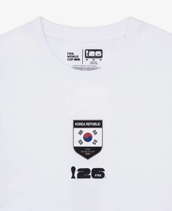 NWT FANATICS 2026 FIFA World Cup South Korea T-Shirts Top White Soccer Fan gallery