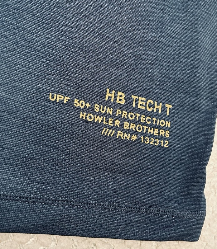Howler Bros Pullover HB Tech T L/S Hooded UPF 50+ Sun Protection Mens Size Large gallery