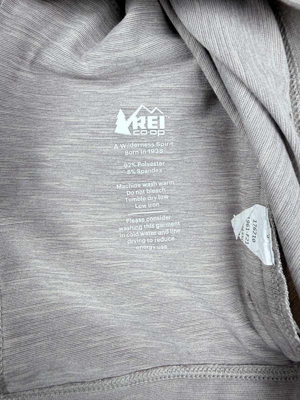 REI Co-op Pullover 1/4 Zip Men's M Active Pursuits Sweater Heather Gray Outdoors gallery
