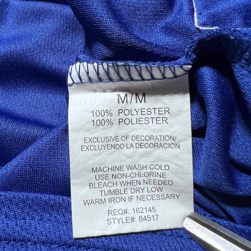 Vintage Chicago Cubs Blue Button-Up Baseball Jersey True Fan Block-Letter gallery