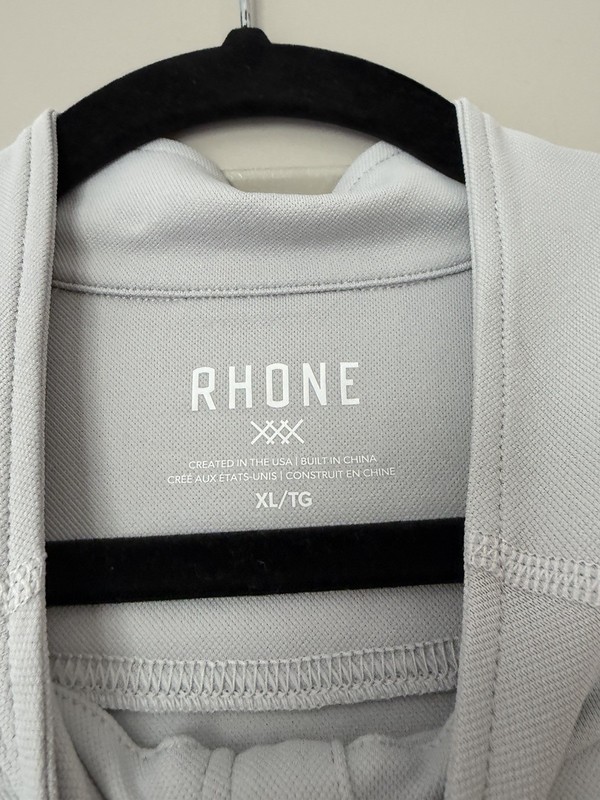 Rhone NWT Session 1/4 Zip in Sleet Gray Size XL gallery