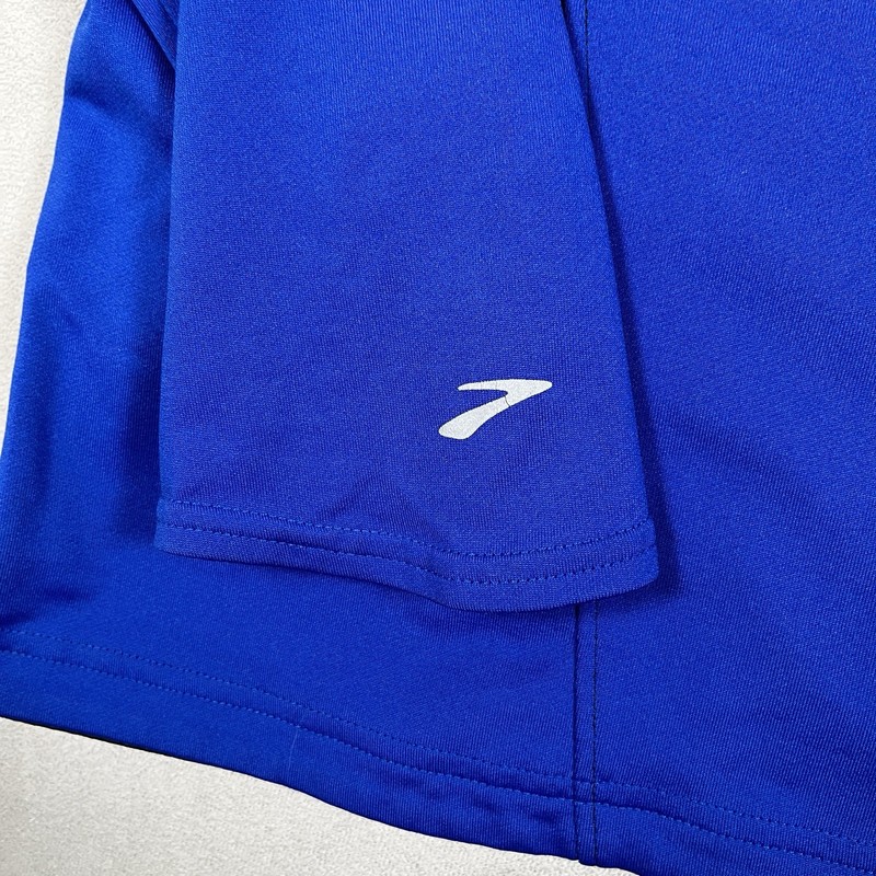 Brooks Running Pullover Equilibrium 1/4 Zip Men M Xstatic Arm Pocket Reflective gallery