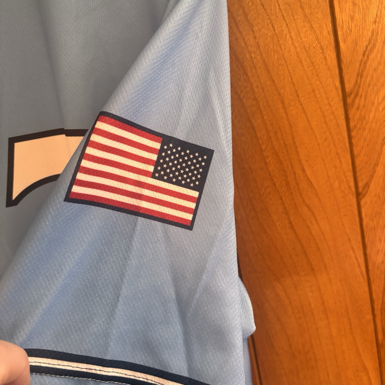 Under Armour Connecticut Rage #97 Baseball Jersey Men’s MD Blue Button Front USA gallery