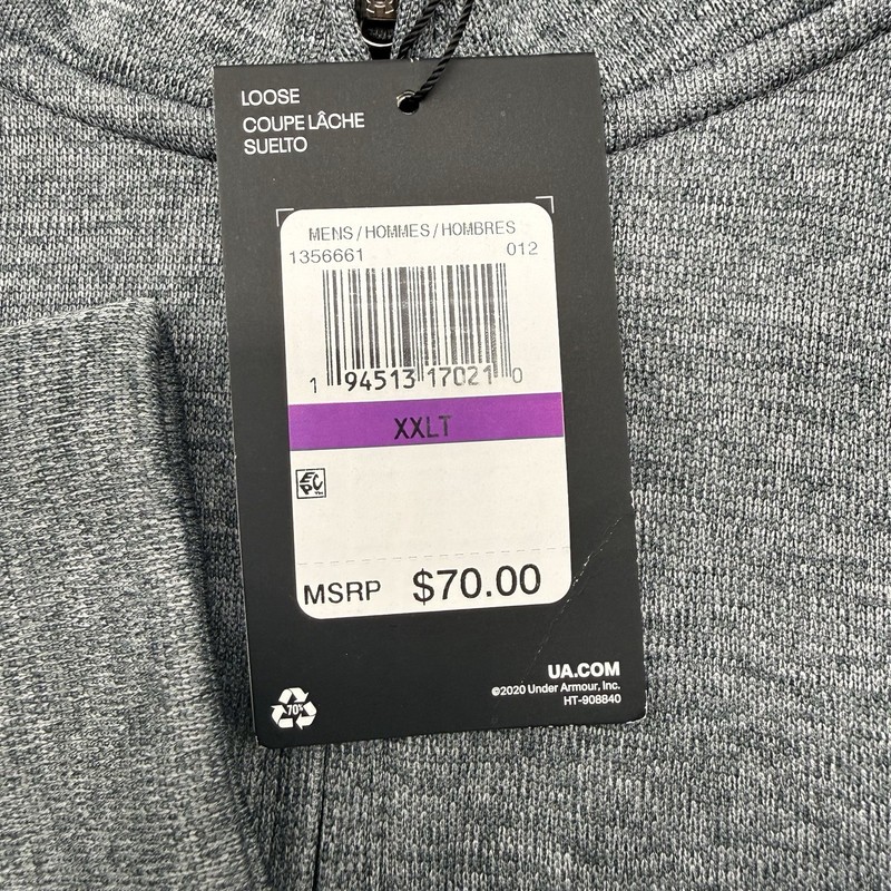 Under Armour Storm Sweater Fleece 1/4 Zip Golf Pullover Gray 1356661 XXL NWT gallery