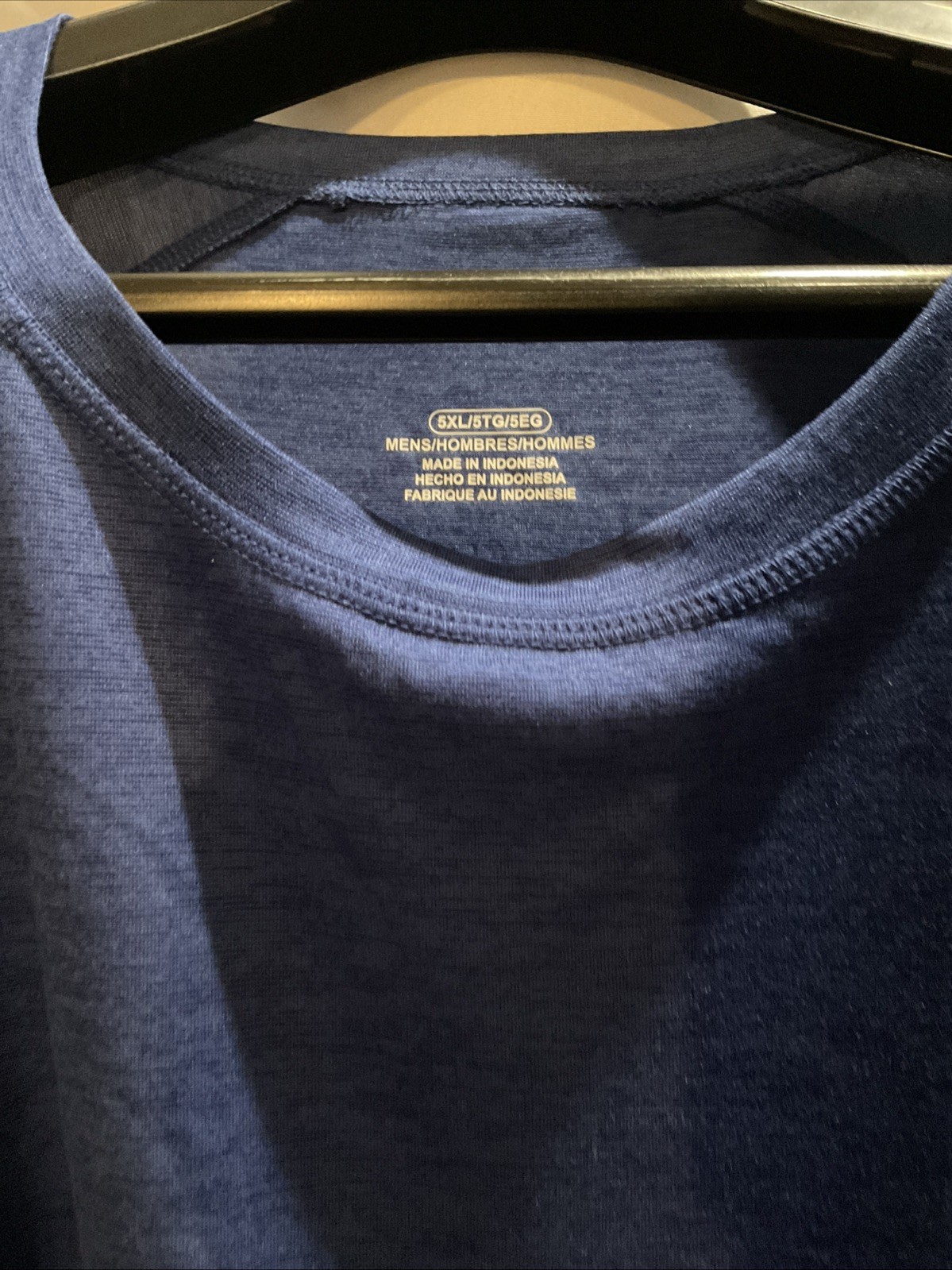 2 Men’s 5XL Lightweight Dri-Fit Shirts BRAND NEW - No Tags / Blue Performance gallery