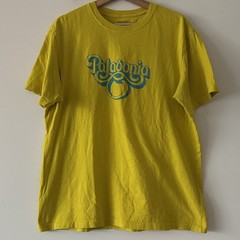 Patagonia Shirt Mens Large Organic Cotton Yellow Hiking Climbing Outdoor USA