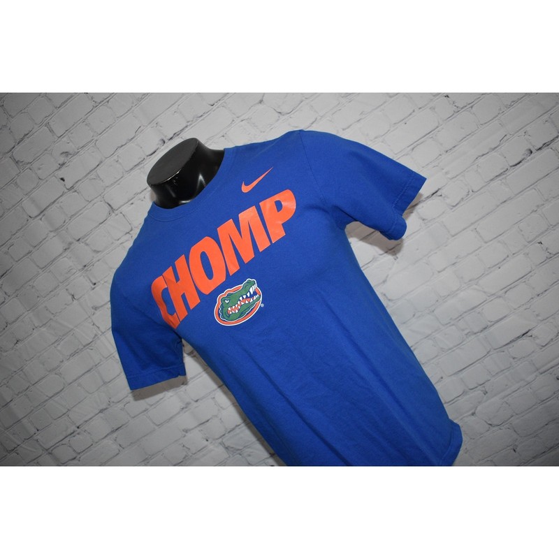 Nike Gym Shirt Workout Mens Size Small Florida Gators Football Chomp Blue gallery