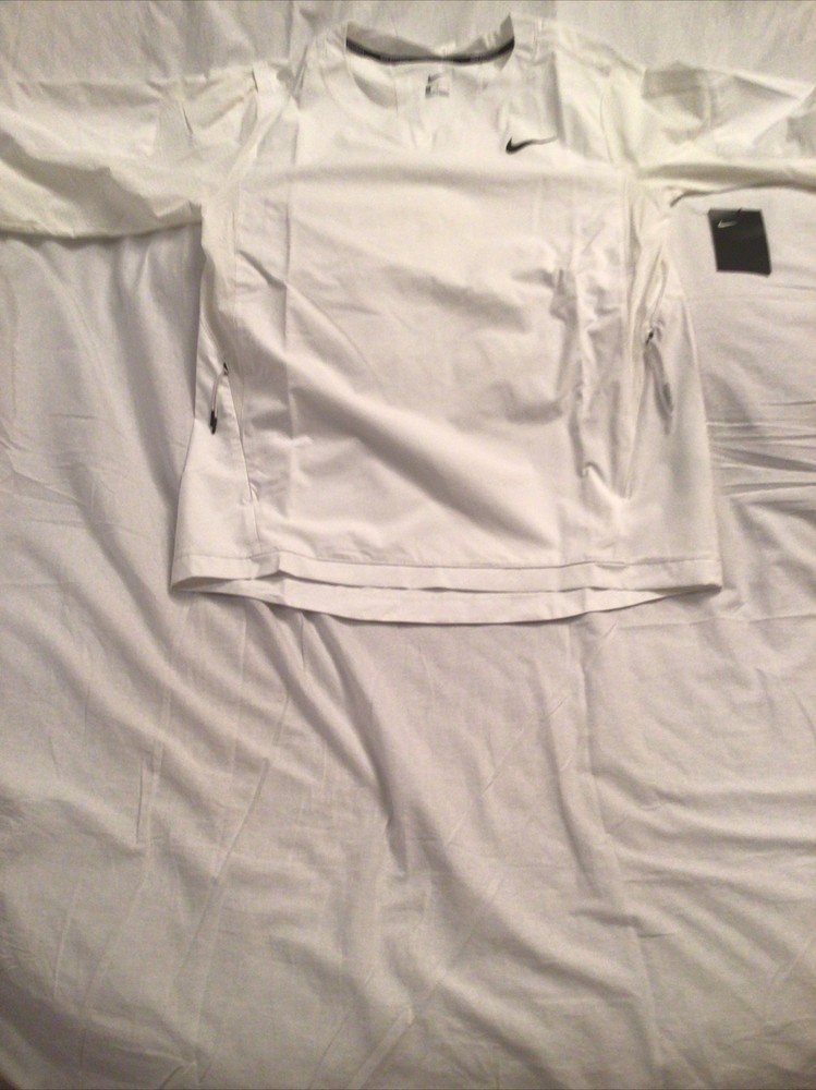 Nike Baseball 3/4 Hot Jacket - MEDIUM - 897383-100 BP Pullover 3/4 Sleeve Top
