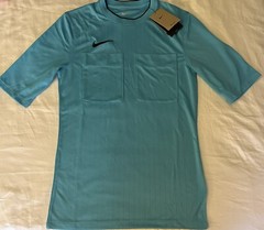 Nike Dri Fit Referee Soccer Blue Double Pocket Jersey DH8024-447 Men’s Sz: Small