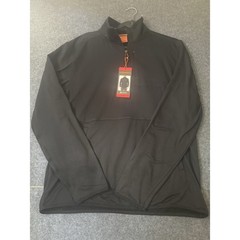 Merrell Men’s Moisture Wicking Quarter-Zip Pullover Black Size M NWT