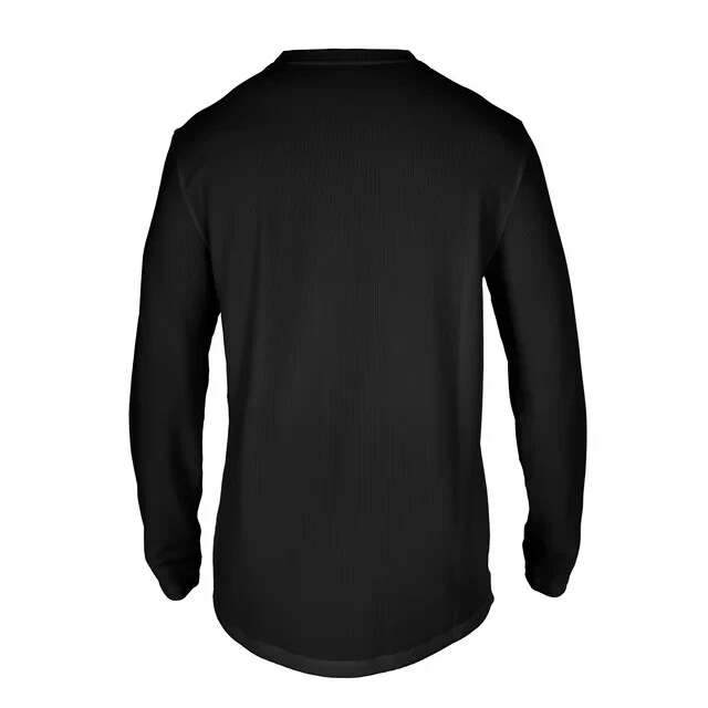 Wrangler Men's Heavy Weight Moisture Wicking Waffle Thermal Top Black Size L gallery