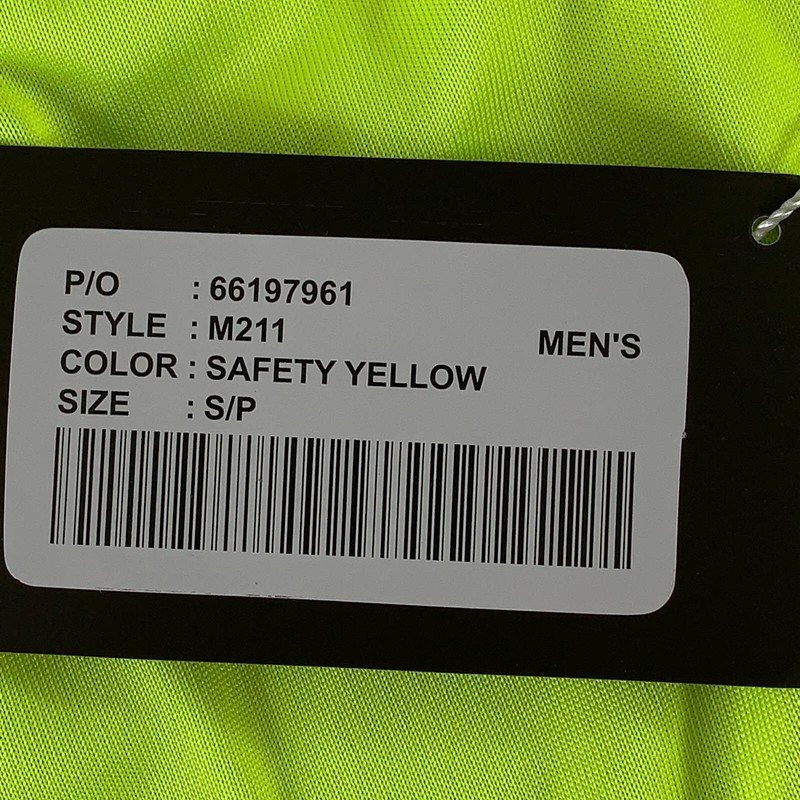 Harriton Mens Tactical Performance Polo Shirt Safety Yellow Short Sleeve S New gallery