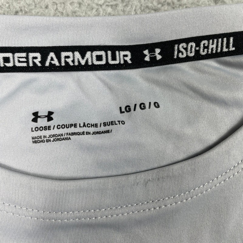 Under Armour Iso-Chill Training Shirt Mens Large Gray Short Sleeve Athletic gallery