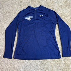 Nike Dri-FIT 1/4 Zip Pullover Medium Blue National League Showcase 2018