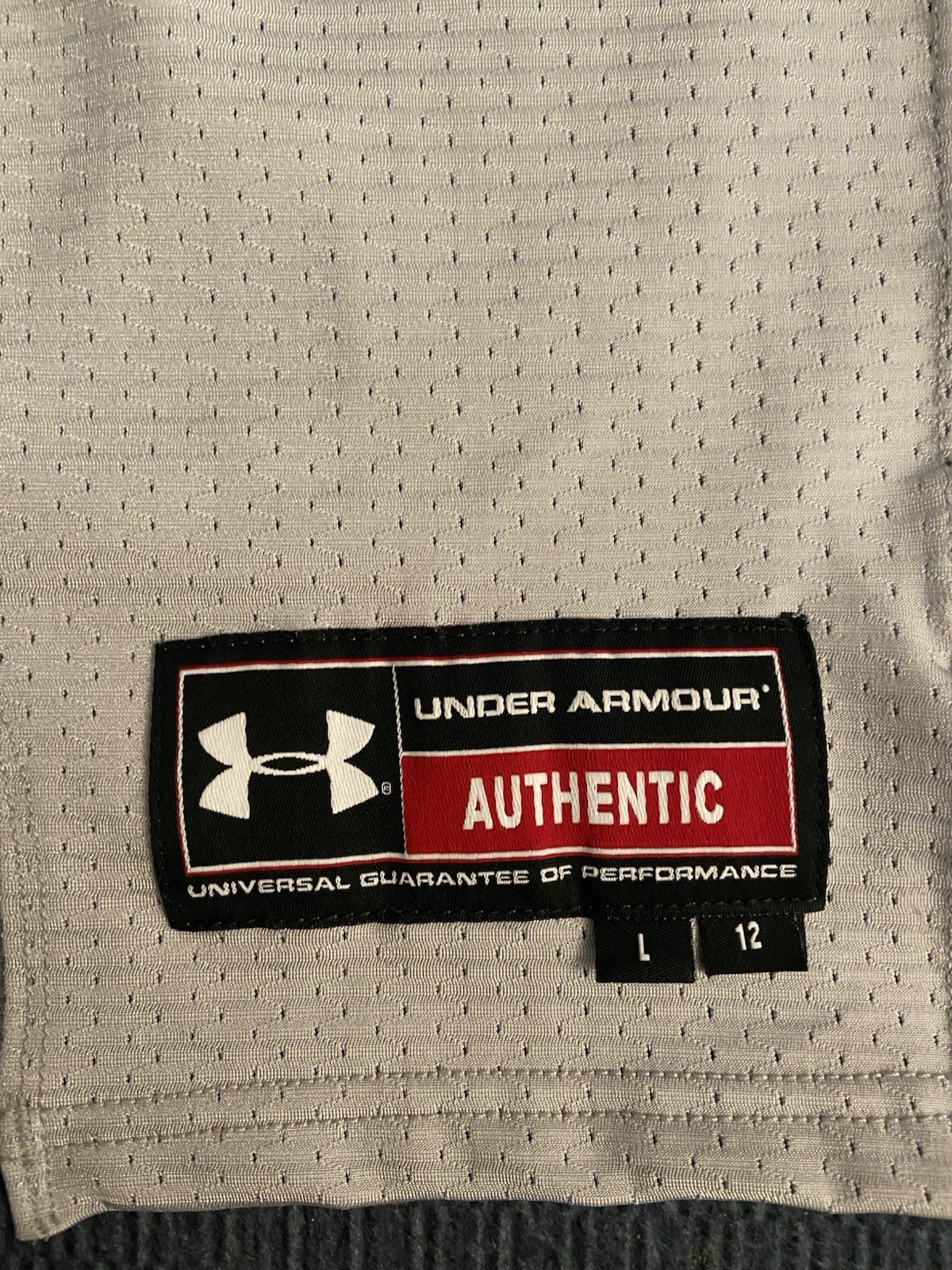HAWAII - 2012 Under Armour Authentic Pro Cut Football Jersey Men's Large gallery
