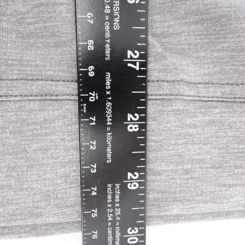 Straight Down 1/4 Zip Performance Pullover Gray Long Sleeve Mens Medium Shirt gallery