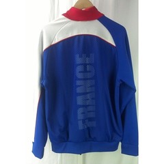FRANCE ADIDAS TRACK TOP SOCCER JACKET WORLD CUP COOL MESH FRANCE BACK MEN’S M