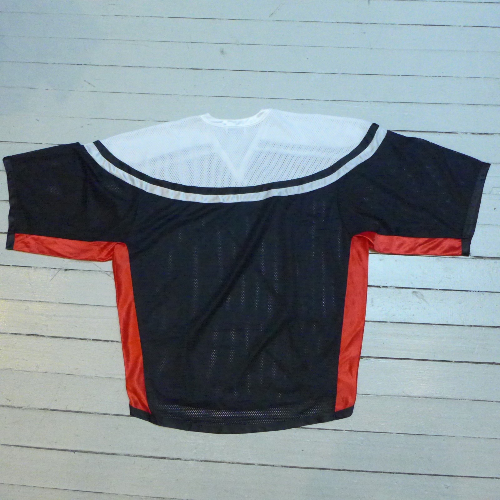 VTG FILA Sports Brand White Black Red Jersey Shirt Size XL GREAT gallery
