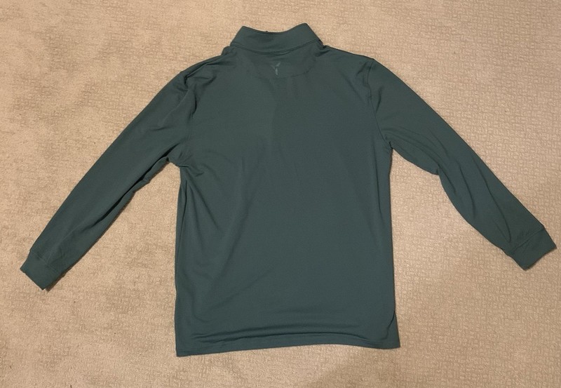 YATTA GOLF 1/4 ZIP LONG SLEEVE PULLOVER SAGE GREEN XL NWT gallery