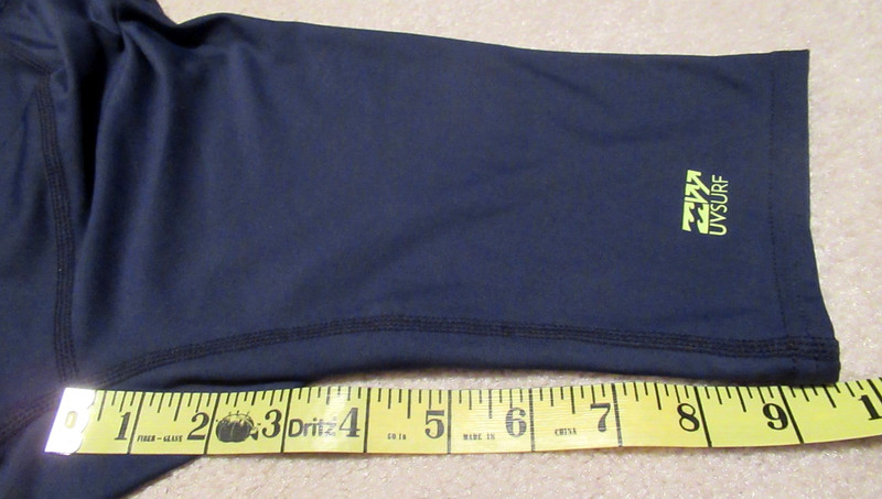 Billabong UV Surf Shirt Mens Large Navy Blue Performance Fit UPF 50+ Rash Guard gallery