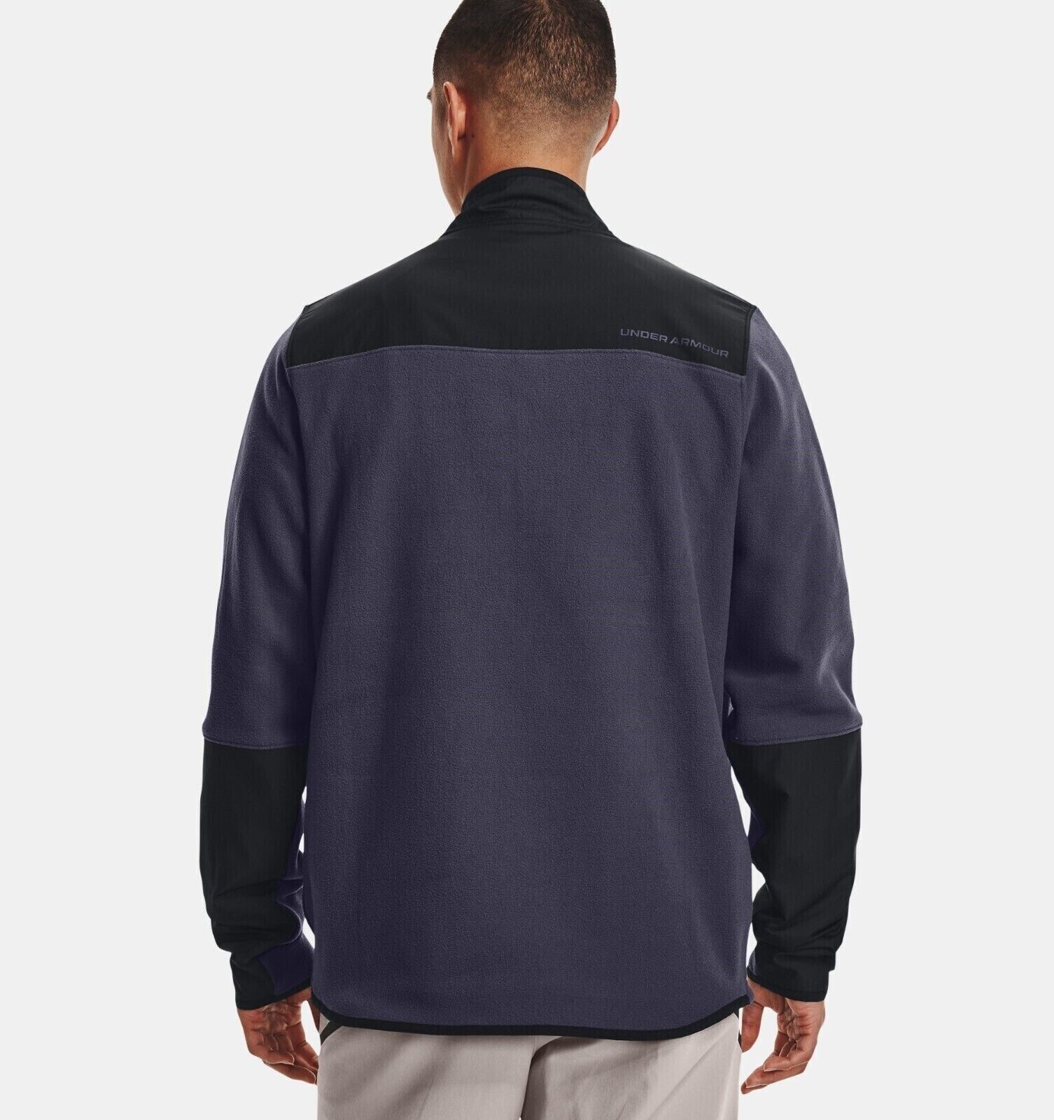 UNDER ARMOUR Mens ColdGear Infrared ½ Zip Pullover | Navy Blue | 1366196 gallery