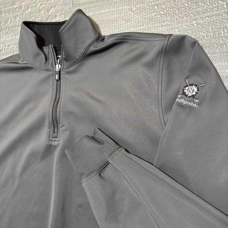Fairway & Greene Tech Pullover F&G Tech 1/4 Zip Mens Large Gray Southpointe Golf gallery