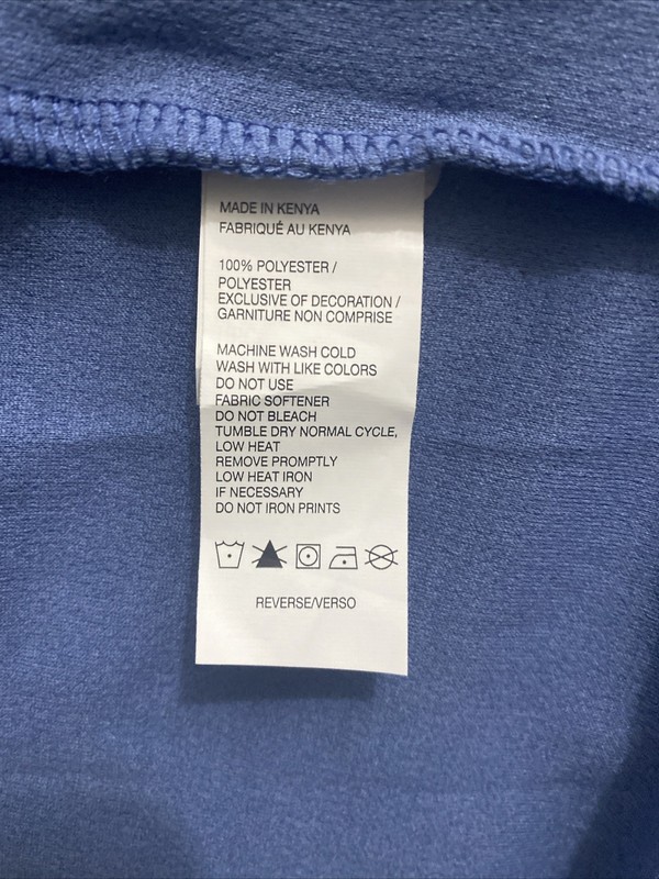 Izod Golf Men's XL Blue Pullover Long Sleeve 1/4 zip Mock Neck Activewear NWT gallery