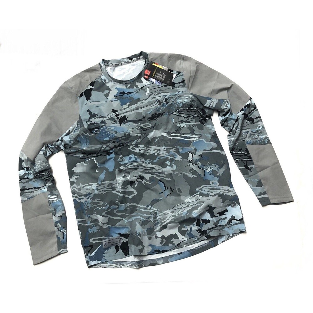 Under Armour UA Cool Switch Thermocline Crew Fishing Shirt Mens Size 2X XXL NWT