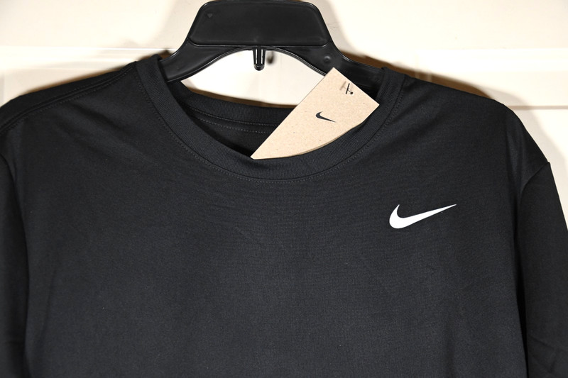 NWT Nike Dri-FIT Training Legend Fitness Men's XL T-shirt Top Black DX0989 gallery