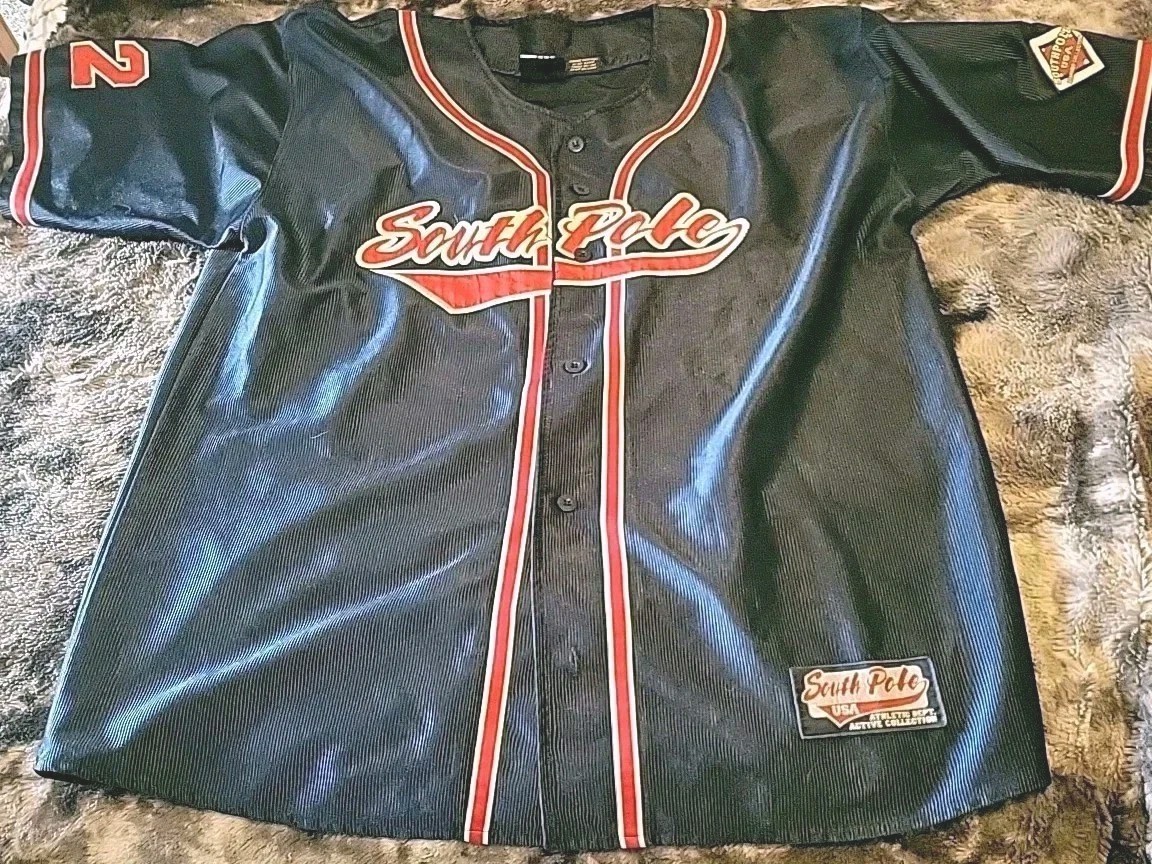 Vintage South Pole Diamond Collection Jersey XL Y2K Hip Hop Retro 90's Y2K Rare! gallery