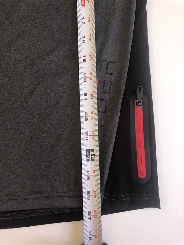 $60 NWT SPYDER Active Men’s Top Shirt Quick Dry Breathable Zip Pocket Shirt Sz S gallery