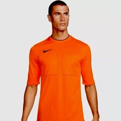 NIKE Dri-FIT Referee II Soccer Jersey Shirt Orange Men’s S *NEW* DH8024-819 $75