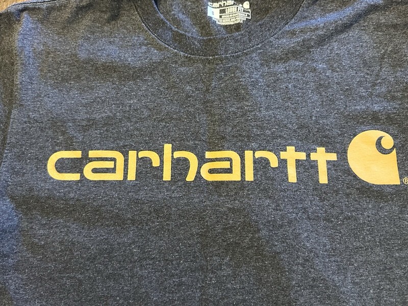 Carhartt Graphic T Shirt Carbon Heather K195 CRH Mens Small gallery