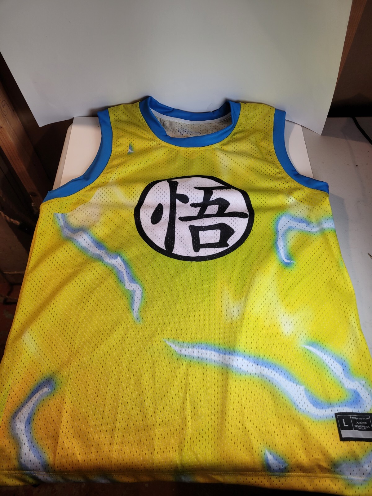 Dragon Ball Goku Jersey #4 Large. A7 gallery