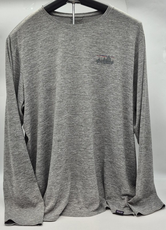 Patagonia Capilene Cool Daily Long Sleeve Shirt Mens Size XXL 2XL Gray gallery