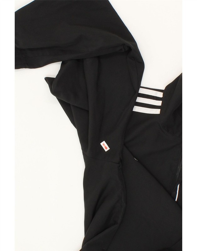 ADIDAS Mens Clima Proof Pullover Tracksuit Top UK 40/42 Medium Black CT49 gallery