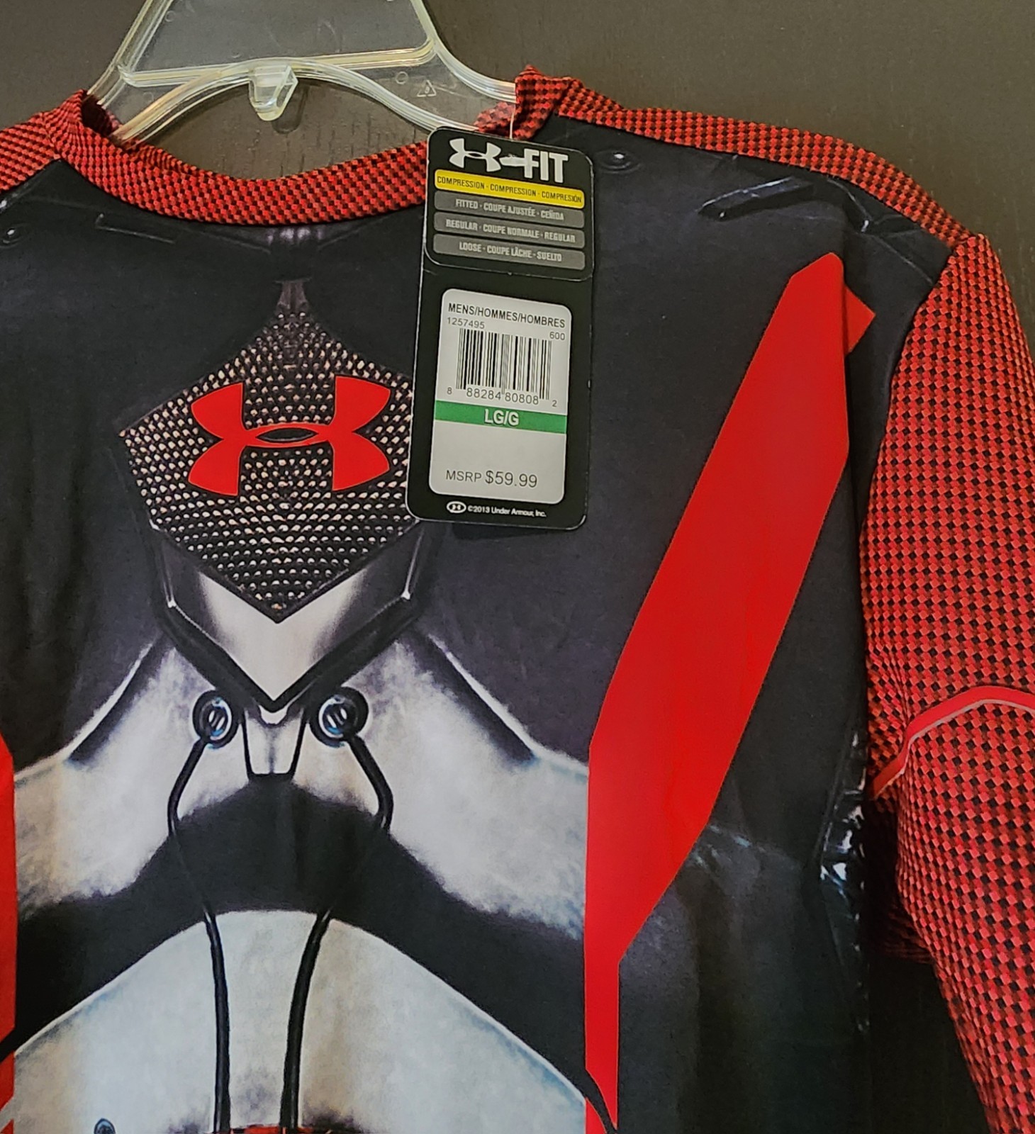 Under Armour Alter Ego Future Warrior Compression Shirt Men’s Size Large New!!! gallery